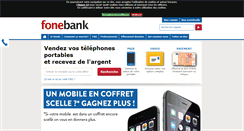 Desktop Screenshot of fonebank.fr